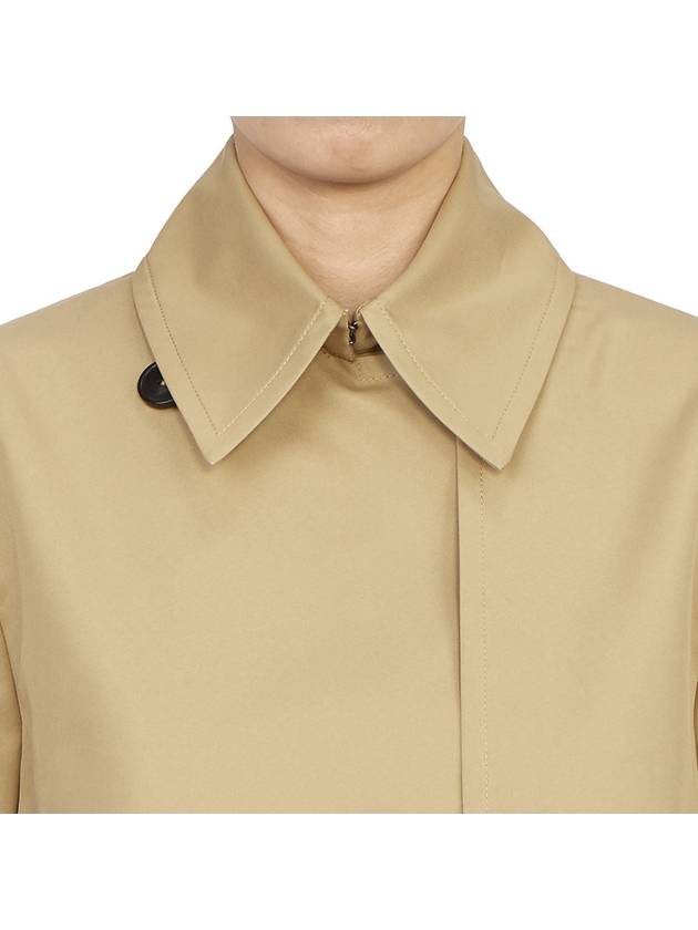 Biglia Double Breasted Cotton Trench Coat Beige - MAX MARA - BALAAN 7