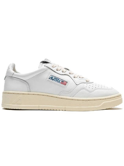 Medalist Leather Low Top Sneakers White - AUTRY - BALAAN 2