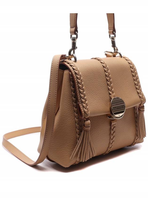 Penelope Leather Shoulder Bag Milky Brown - CHLOE - BALAAN 4