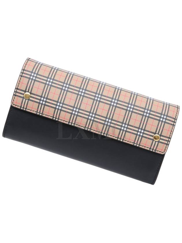 Mini Cross Henry Check Wallet On Chain Clutch Bag - BURBERRY - BALAAN 7