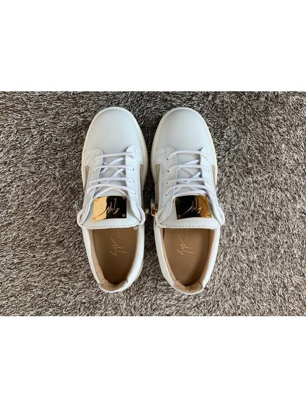 May London Gold White Women s Sneakers 37 5 - GIUSEPPE ZANOTTI - BALAAN 9