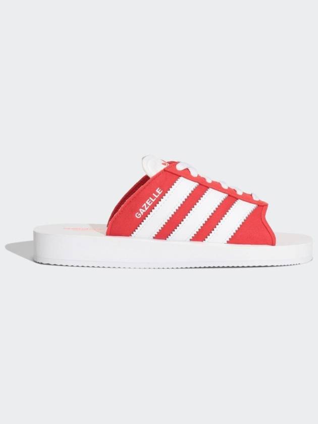 Original Gazelle Beach Slippers Red - ADIDAS ORIGINALS - BALAAN 2