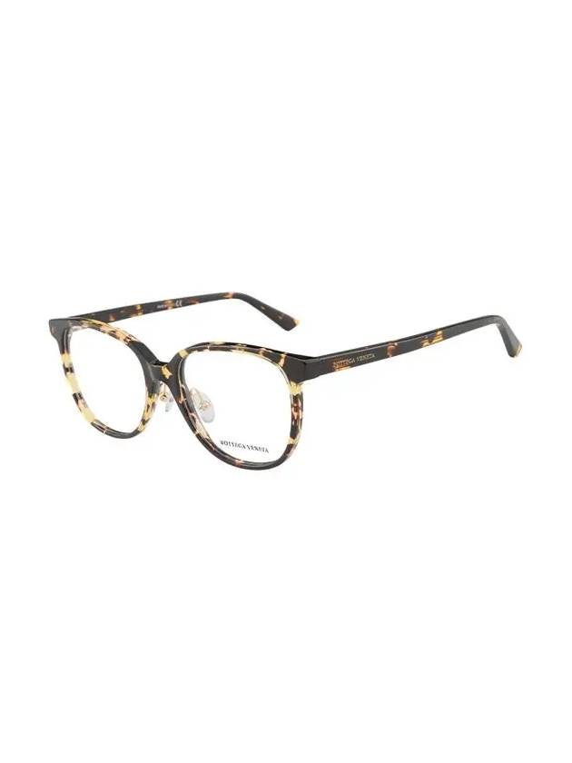 Eyewear Square Acetate Eyeglasses Brown Havana - BOTTEGA VENETA - BALAAN 4