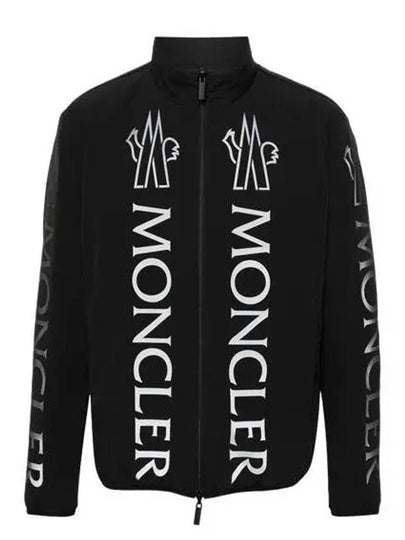 Ponset Reversible Logo Print Padding Black - MONCLER - BALAAN 2