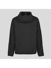 Goggles Polyamide Hooded Jacket Black - CP COMPANY - BALAAN 4