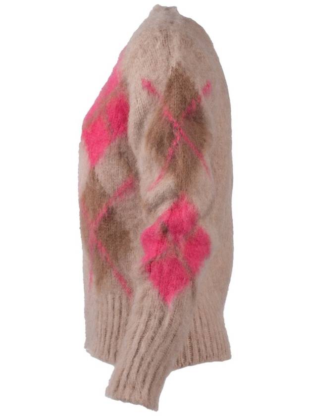 Roberto Collina Alpaca Argyle Sweater - ROBERTO COLLINA - BALAAN 3