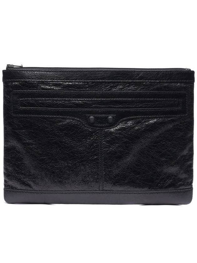 Classic Clip Clutch Bag Black - BALENCIAGA - BALAAN 2