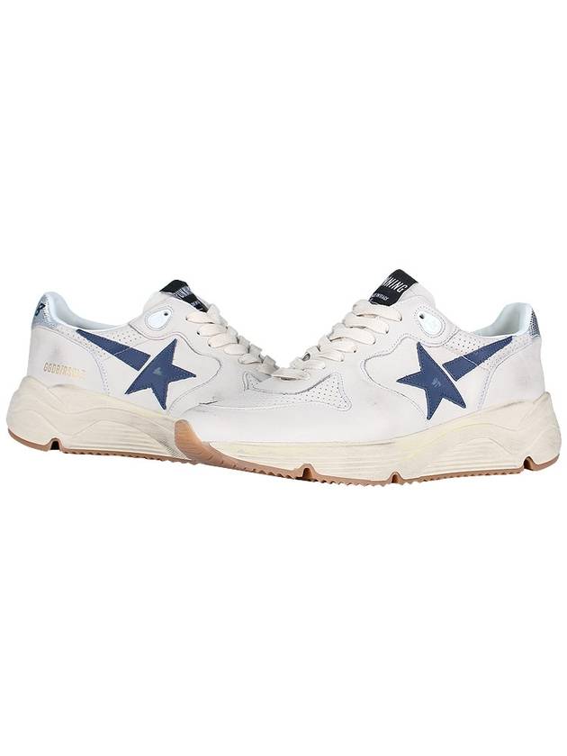 Running Sole Silver Tab Low Top Sneakers Ivory - GOLDEN GOOSE - BALAAN 3