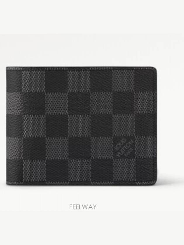 Slender Damier Half Wallet Grey - LOUIS VUITTON - BALAAN 2