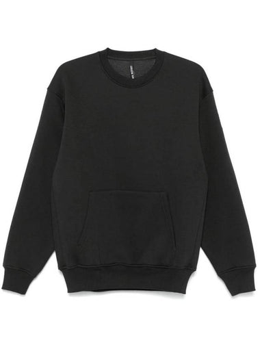 Double Bolt Drop Shoulder Sweatshirt Black - NEIL BARRETT - BALAAN 1