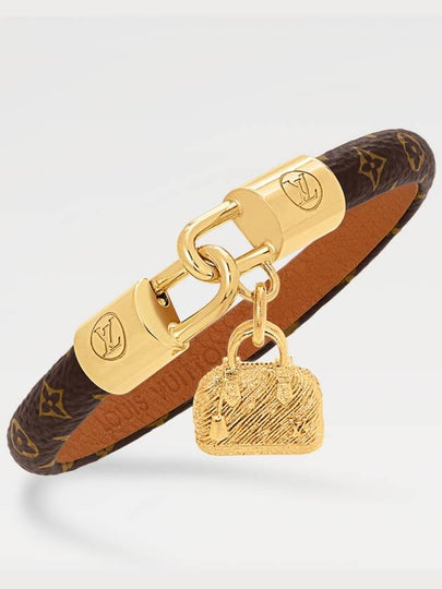 Alma Charm Bracelet Gold Brown - LOUIS VUITTON - BALAAN 2