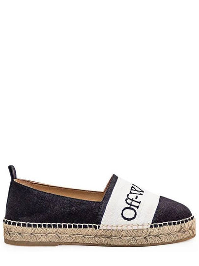 Bukishi logo band espadrille OWIB014S24FAB0011010 - OFF WHITE - BALAAN 2