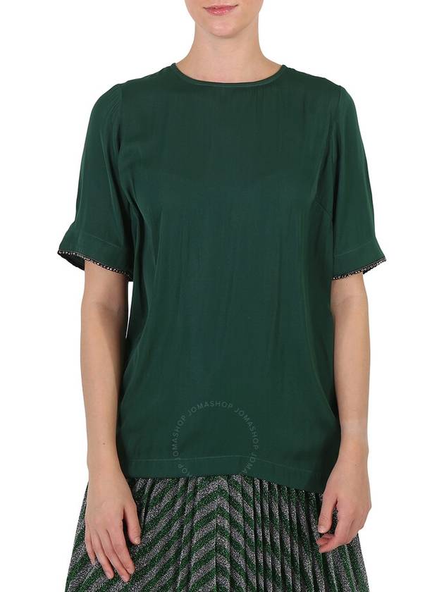 Essentiel Ladies Green Crewneck T-shirt, BRand Size 34 (US Size 0) - ESSENTIEL ANTWERP - BALAAN 1