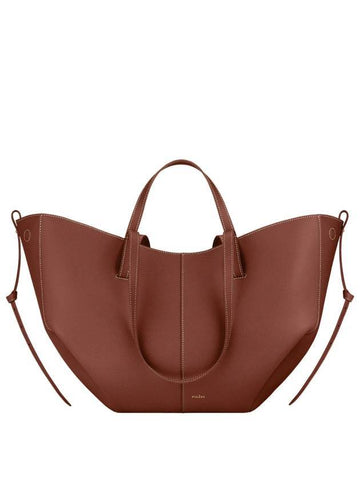 Cyme Tote Bag Cognac - POLENE - BALAAN 1