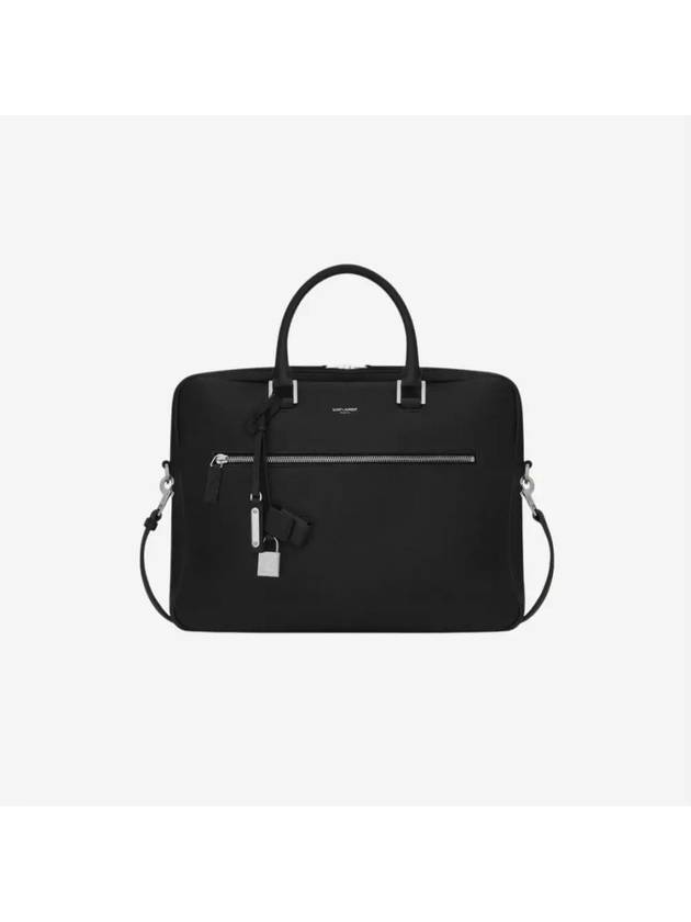 Sac De Jour Supple Brief Case Black - SAINT LAURENT - BALAAN 2