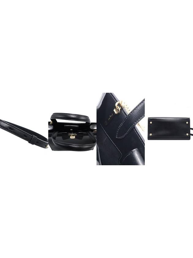 Women s Ferragamo 21 I290 Black Calfskin New Vara Bow Medium 2WAY gt bag Gangbuk used luxury goods - SALVATORE FERRAGAMO - BALAAN 10