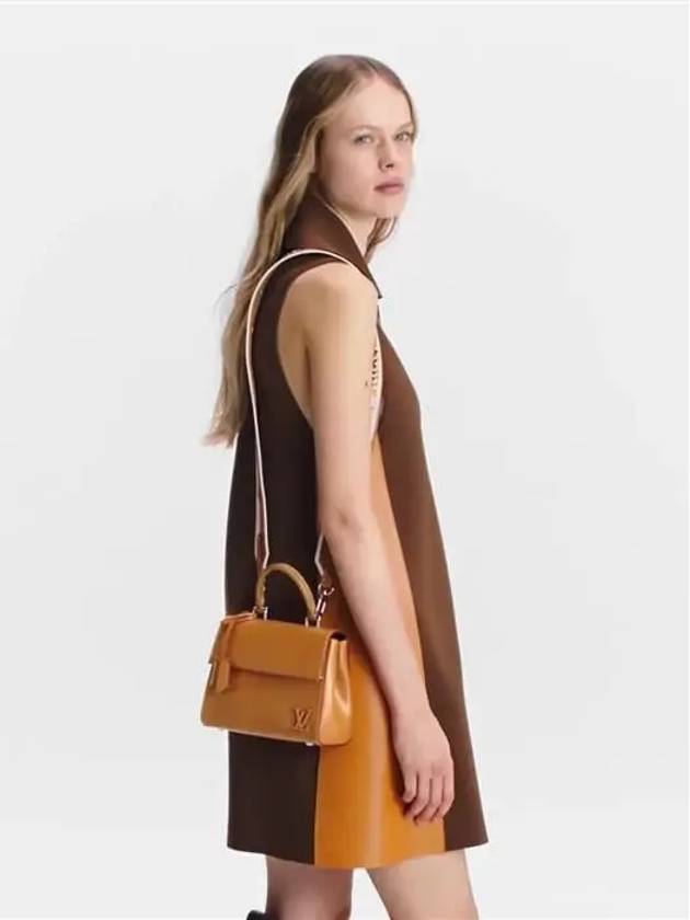 Cluny Mini Epi Cross Bag Camel Brown - LOUIS VUITTON - BALAAN 9