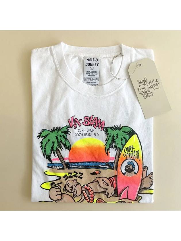 Ka Blaam Short Sleeve T-Shirt White - WILD DONKEY - BALAAN 2