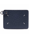 Stitch Keyring Bi-Fold Card Wallet Navy - MAISON MARGIELA - BALAAN 5