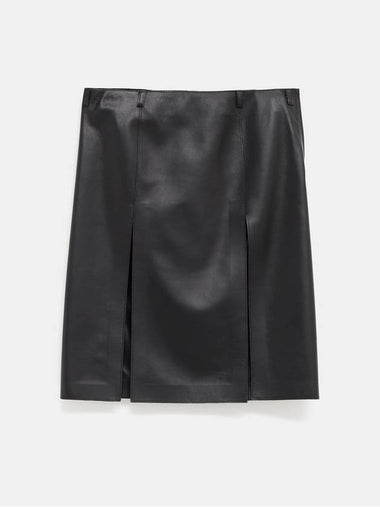 Leather Midi Skirt - THE ATTICO - BALAAN 1