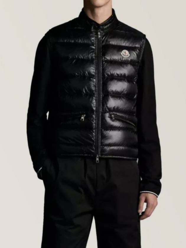 GUI Padding Vest 1A10700 53029 999 Black - MONCLER - BALAAN 3