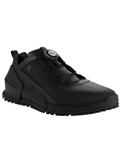 Biom 2.0 Leather Low Top Sneakers Black - ECCO - BALAAN 2