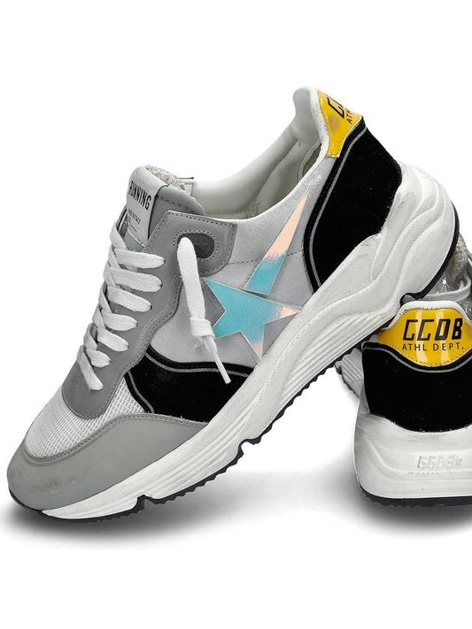 Star Patch Low Top Sneakers Grey - GOLDEN GOOSE - BALAAN 2