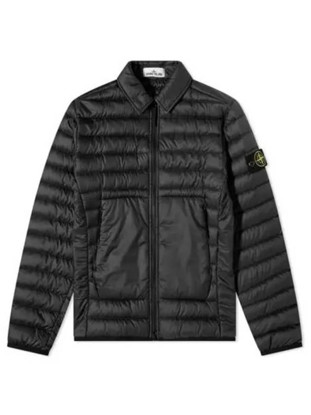 Bio Ripstop Nylon Down Padding Black - STONE ISLAND - BALAAN 2