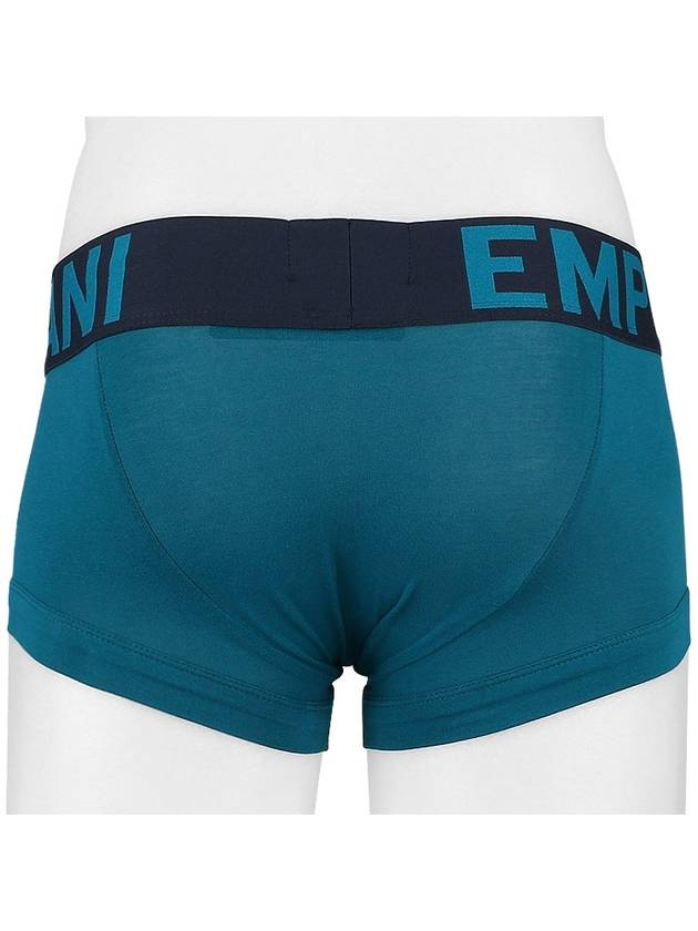 Mega Logo Stretch Cotton Trunk Underwear 111389 2F516 21932 - EMPORIO ARMANI - 5