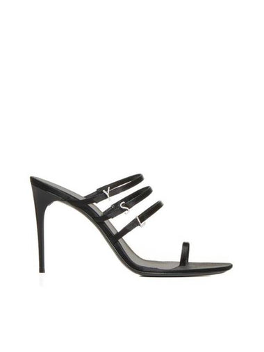 Sandals 7752149QNAG1000 BLACK - SAINT LAURENT - BALAAN 1