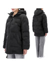 Soft Puffer Midi Padding Black - GANNI - BALAAN 1