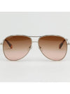 Eyewear Gradient Pilot Sunglasses Brown - SALVATORE FERRAGAMO - BALAAN 4