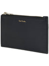 Zipper Card Wallet Black - PAUL SMITH - BALAAN 2