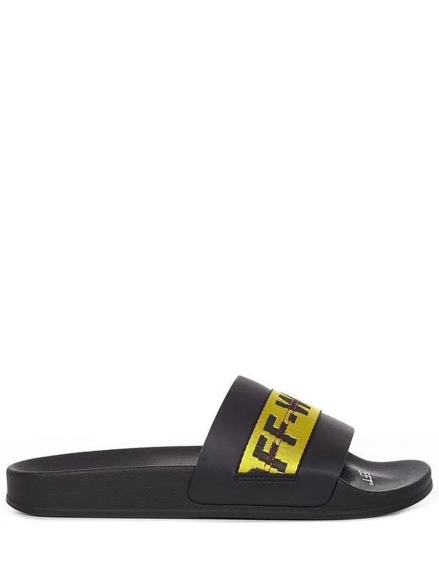 Industrial Logo Tape Slippers - OFF WHITE - BALAAN 1