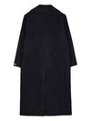 Bimba Double Face Wool Single Coat Black - MAX MARA - BALAAN 7