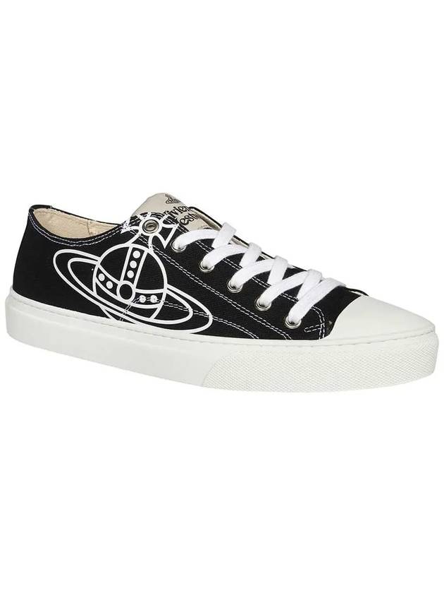 ORB Logo Low Top Sneakers Black - VIVIENNE WESTWOOD - BALAAN 4