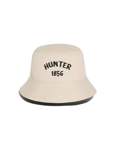 UNISEX Embroidery 1856 Bucket Hat Beige Navy HAU0004CHZBEI - HUNTER - BALAAN 1