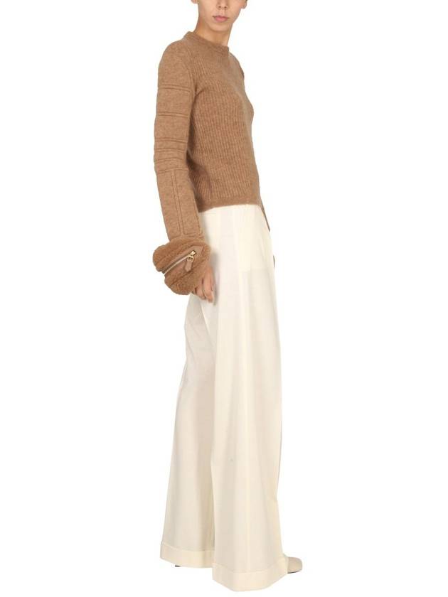 Smyrne mohair knit top camel - MAX MARA - BALAAN 3