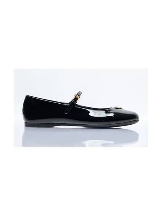 Patent Leather Ballerinas Black - PRADA - BALAAN 2