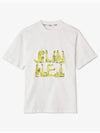 Classic Logo Figure Short Sleeve T-Shirt White - SUNNEI - BALAAN 2