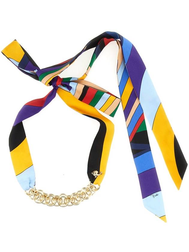 BANDEAU WITH CHAIN - EMILIO PUCCI - BALAAN 2