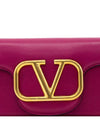 Logo small shoulder bag ROSE VIOLET 1W2B0K53 ZXL - VALENTINO - BALAAN 6