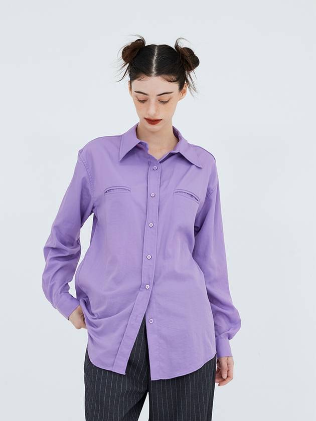 Double lip color shirt light purple - KOOKEESEE - BALAAN 3