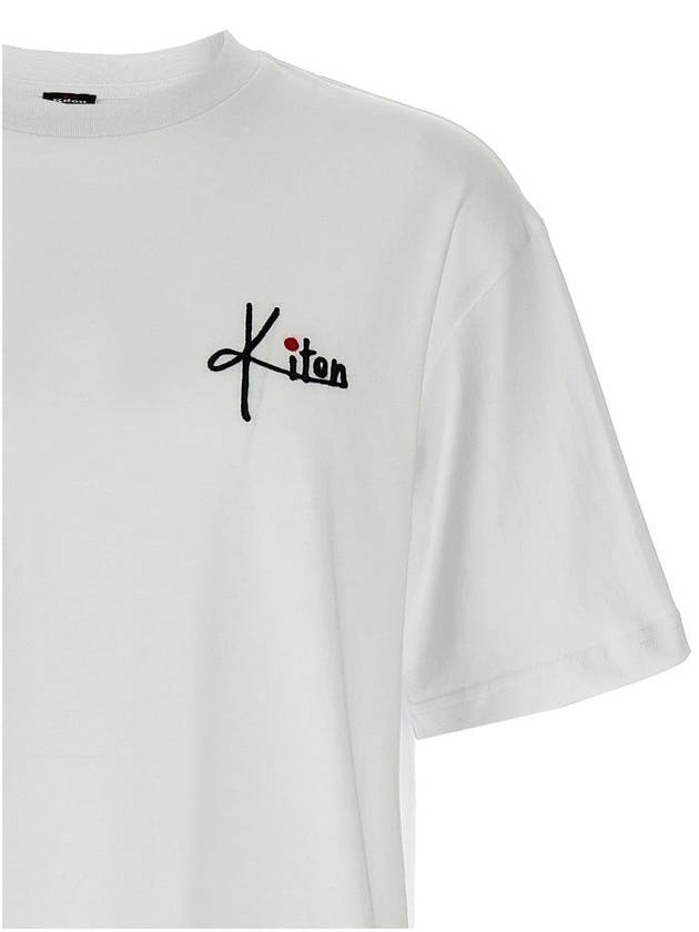 Kiton Embroidery Logo T-Shirt - KITON - BALAAN 3