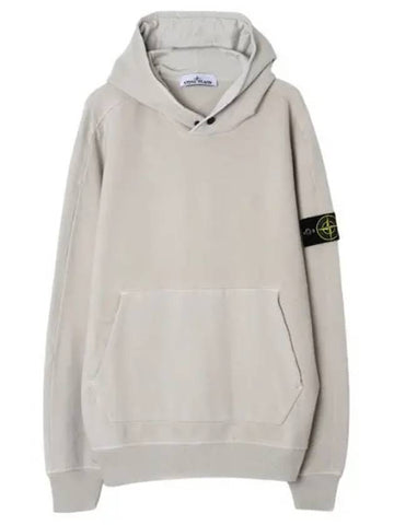 Stretch Cotton Fleece Hoodie Regular Fit Men - STONE ISLAND - BALAAN 1