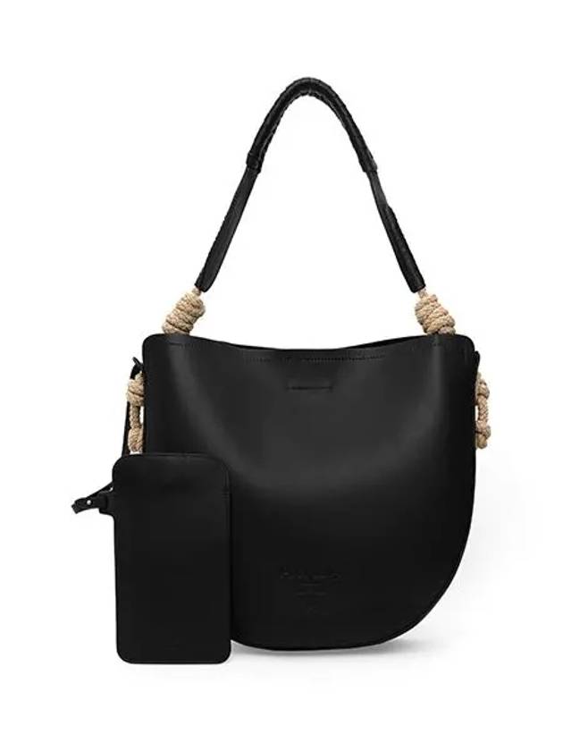 Vitello Lux Shoulder Bag Black - PRADA - BALAAN 3