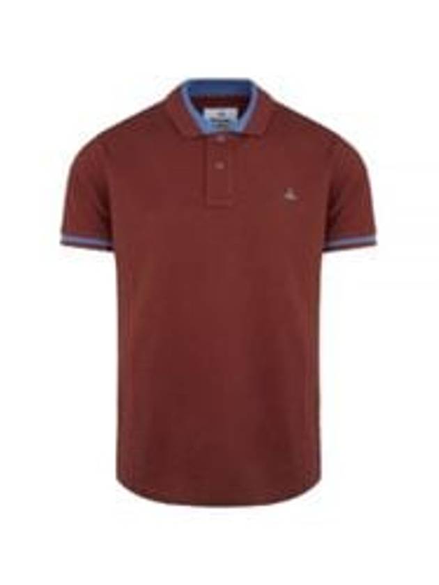 Classic ORB Logo Polo Shirt Red - VIVIENNE WESTWOOD - BALAAN 2