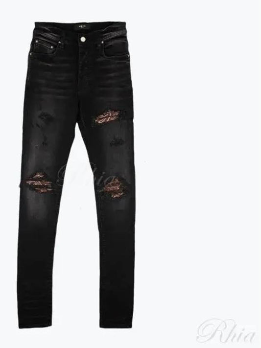 MX1 Bandana Jeans Black - AMIRI - BALAAN 2