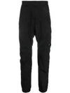 Lens Wappen Technical Cargo Track Pants Black - CP COMPANY - BALAAN 2