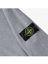 Wappen Patch Cotton Fleece Hoodie Grey - STONE ISLAND - BALAAN 4